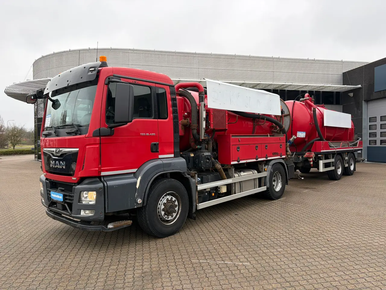 Billede 1 - MAN TGS 18.420 4X4H, Slamsuger