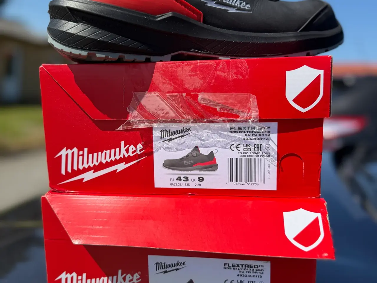 Billede 2 - Milwaukee sikkerhedssko 43