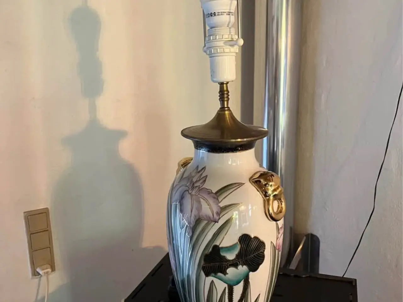 Billede 4 - Dekorativ vintage bordlampe