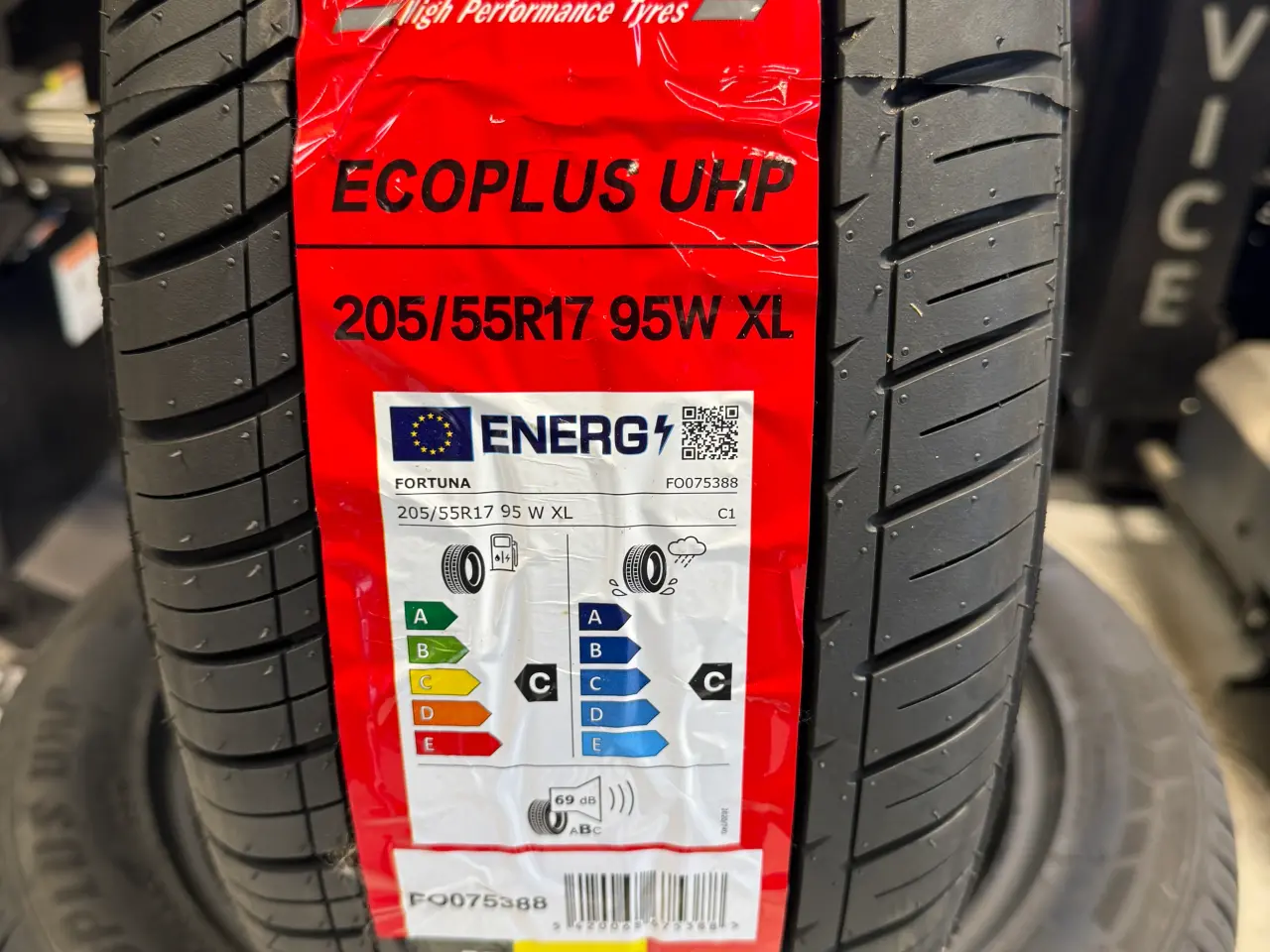 Billede 2 - Fortuna ecoplus uhp 205/55 17 95w xl