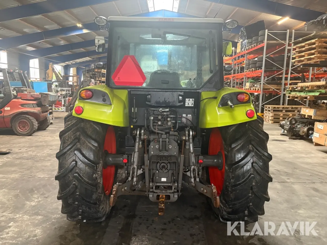 Billede 4 - Traktor Claas 340 Axos med frontlæsser