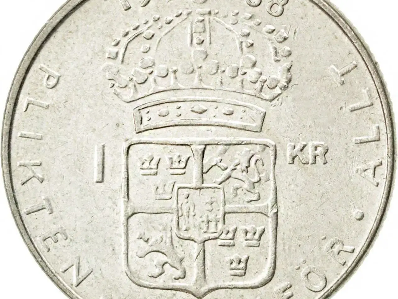 Billede 3 - Svenske 1 krona mønter fra 1952-1973