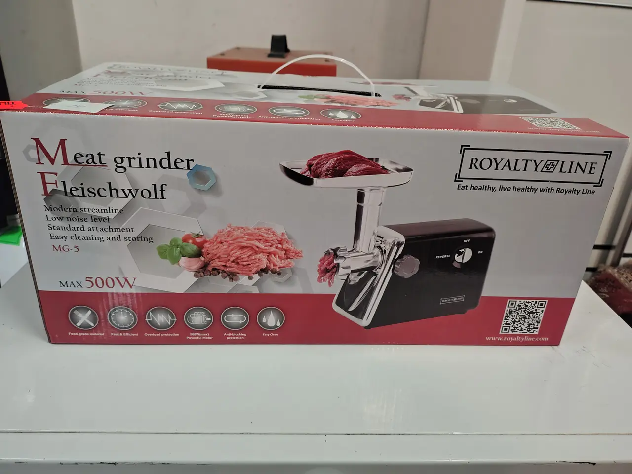 Billede 2 - Kødhakker, ubrugt ROYALTY LINE