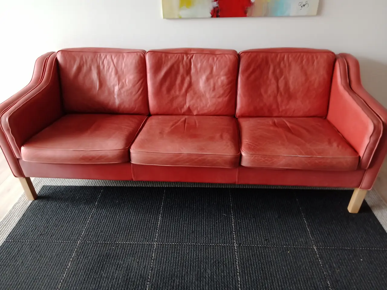 Billede 2 - Mogens Hansen tre personer sofa - øreklapstol