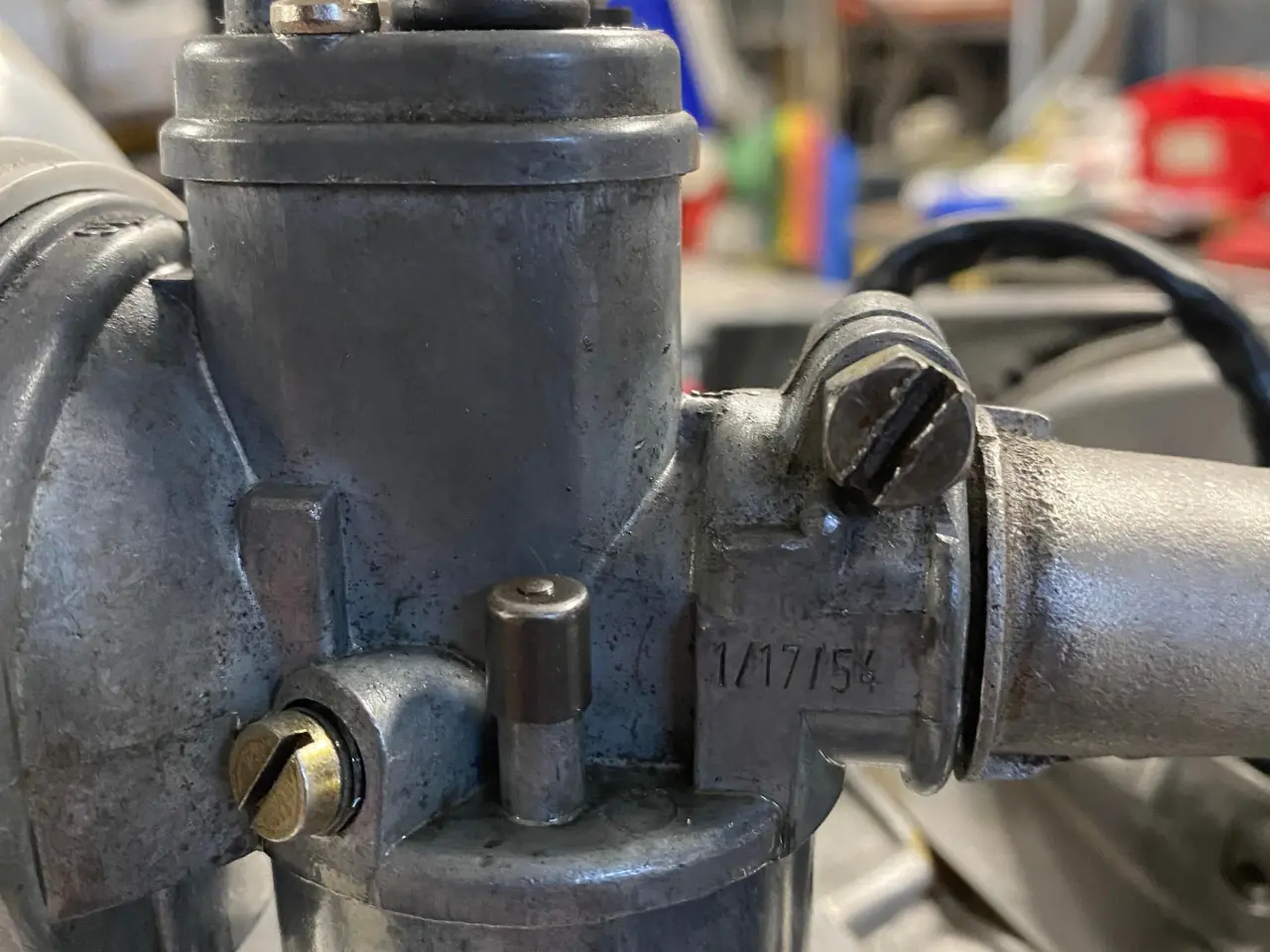 Billede 3 - Puch motor med 17 Bing karburator