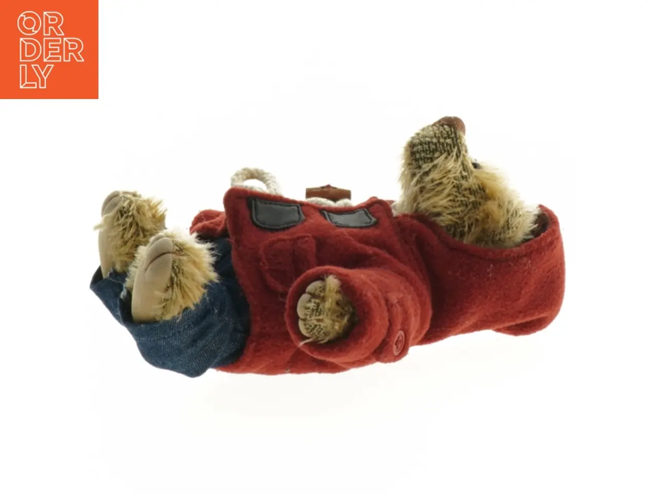 Billede 2 - Bamse i snedragt (str. 19 cm)