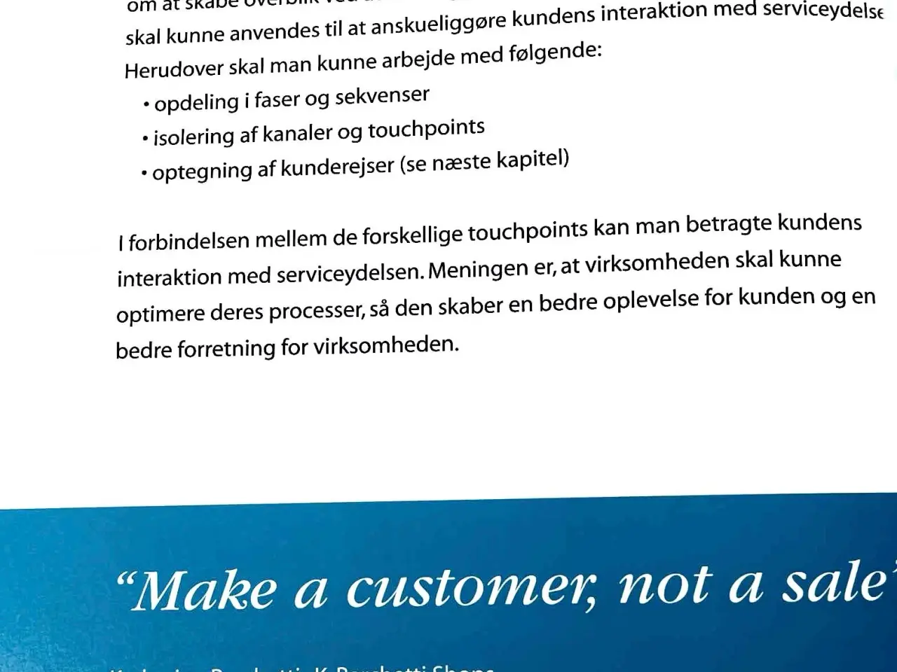 Billede 3 - Grundbog i SERVICEDESIGN 