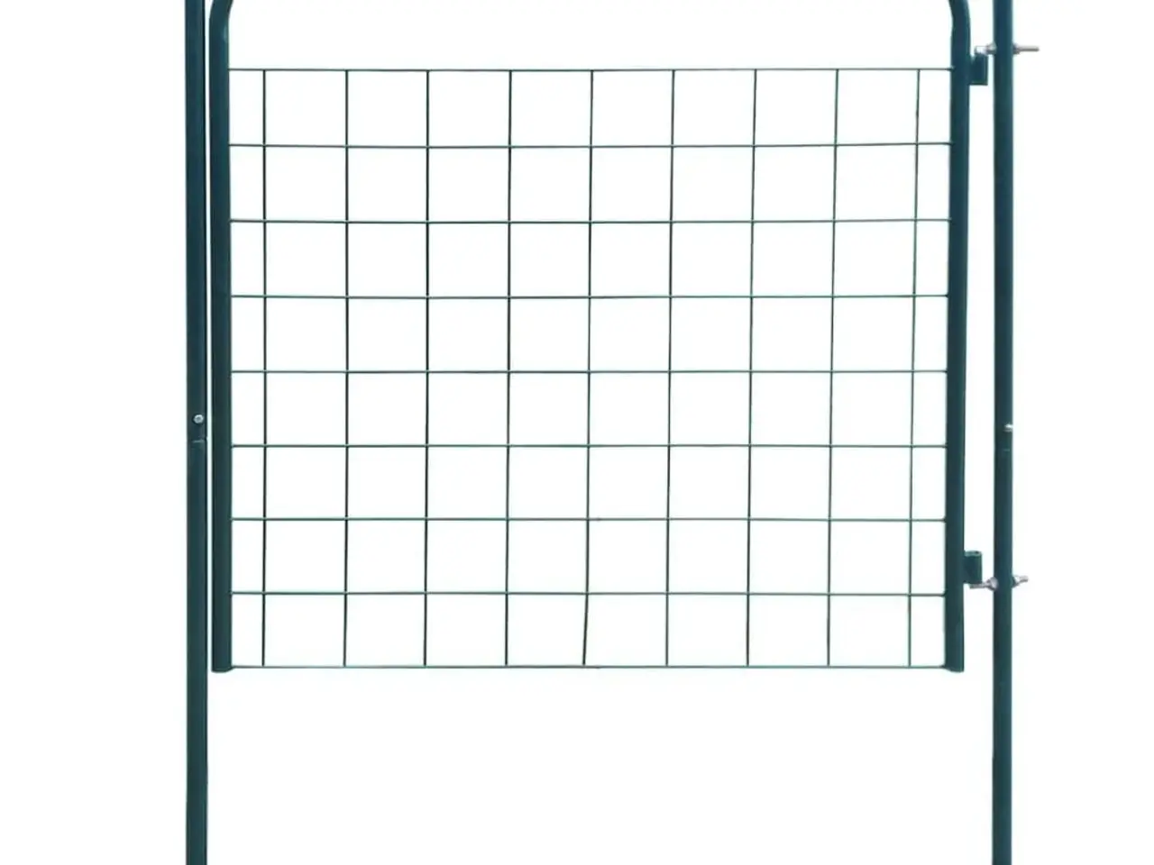 Billede 1 - Havehegnslåge 100×100 cm - grøn stålhavelåge
