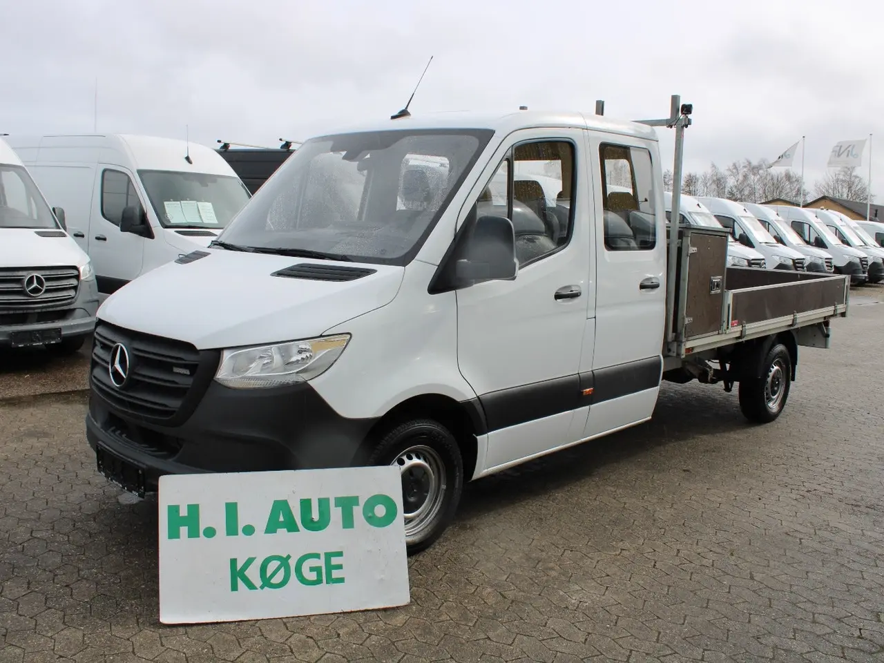 Billede 1 - Mercedes Sprinter 317 2,0 CDi A3 Mandskabsvogn m/lad aut. RWD
