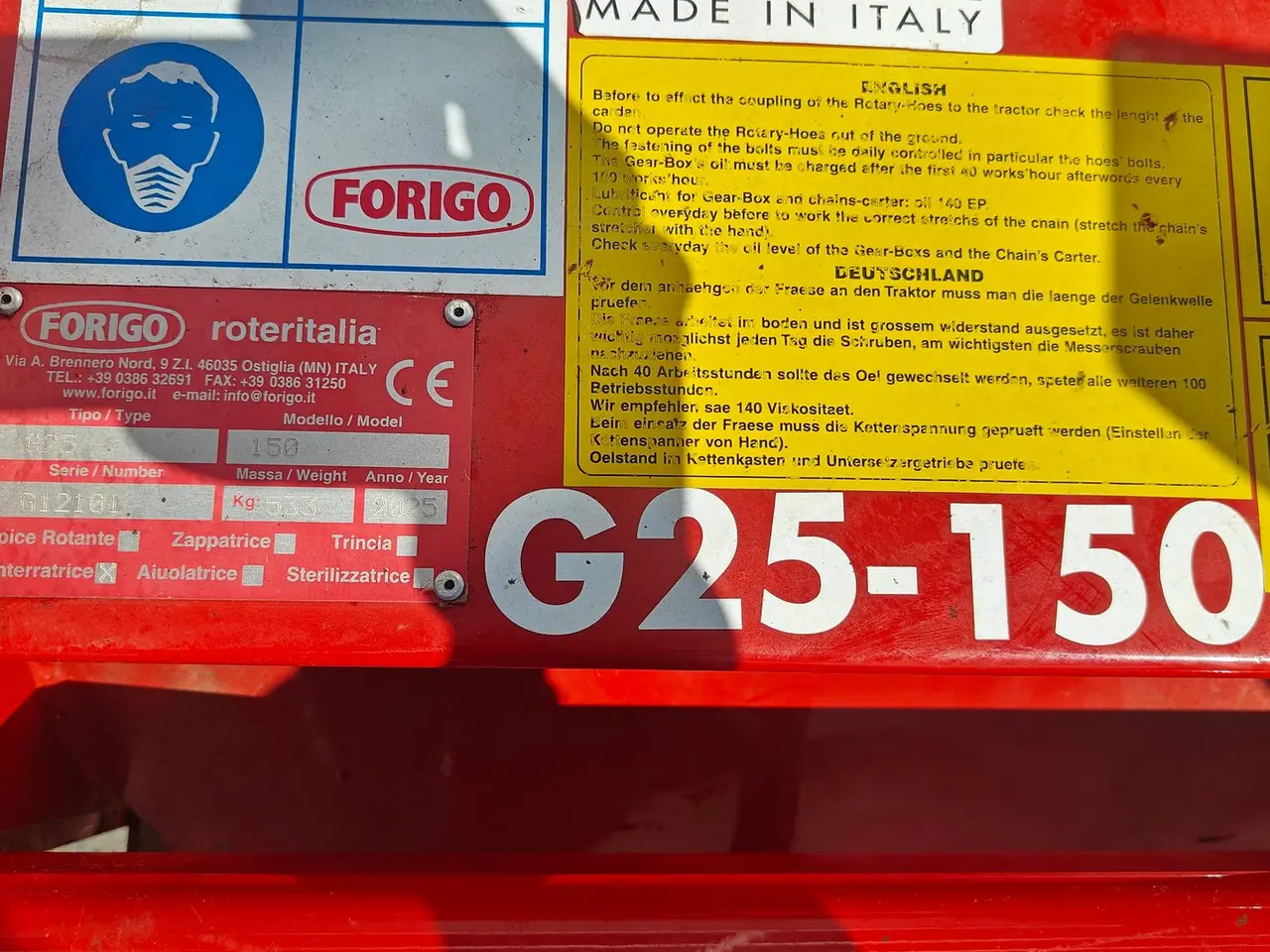 Billede 6 - Forigo G25-150 Velholdt