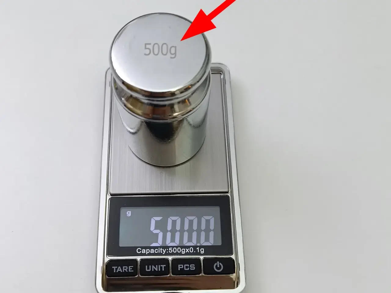 Billede 1 - NY! 500g x 0.1g Lommevægt / Finvægt