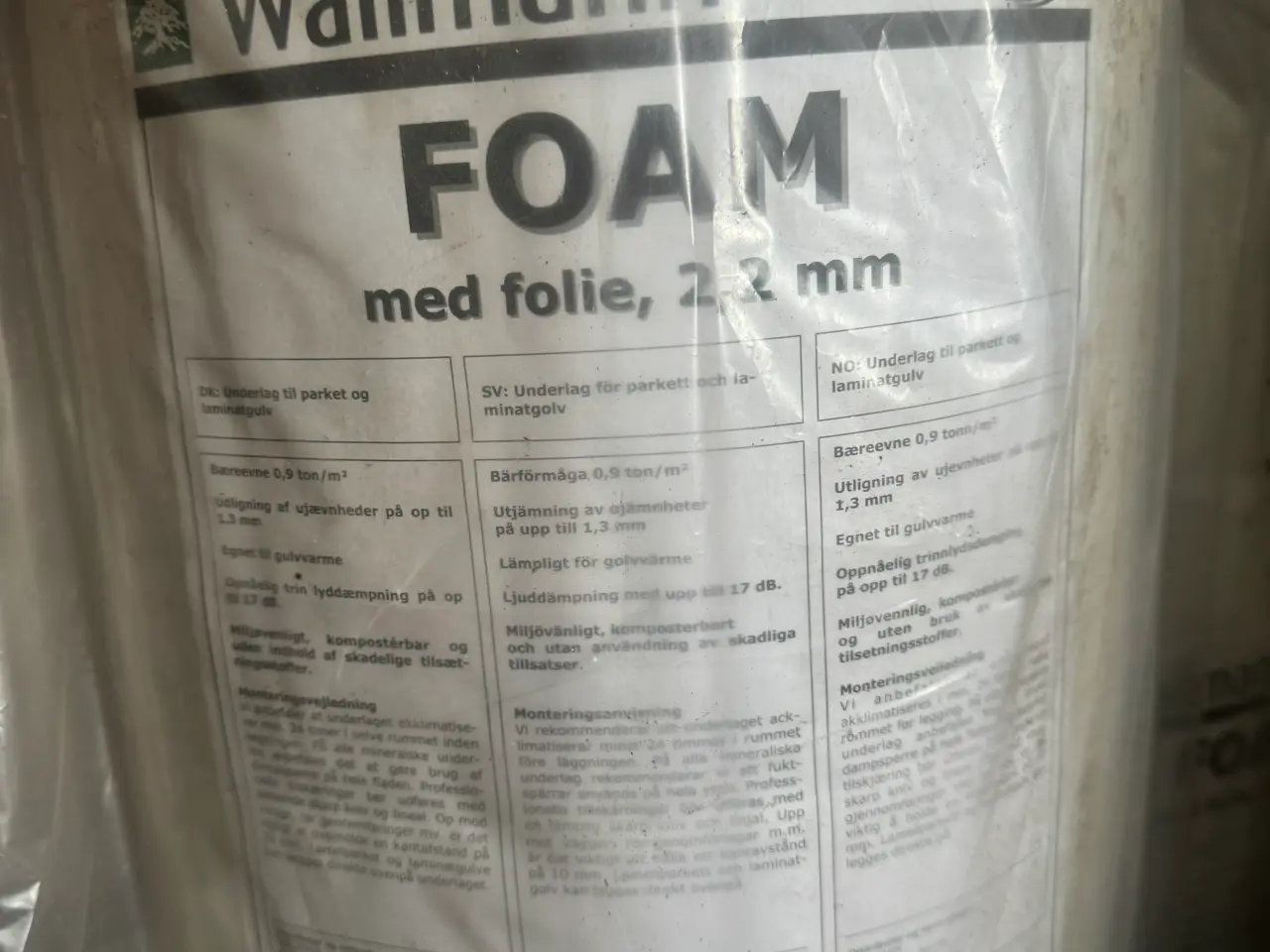 Billede 2 - Wallmann No noise og foam med folie