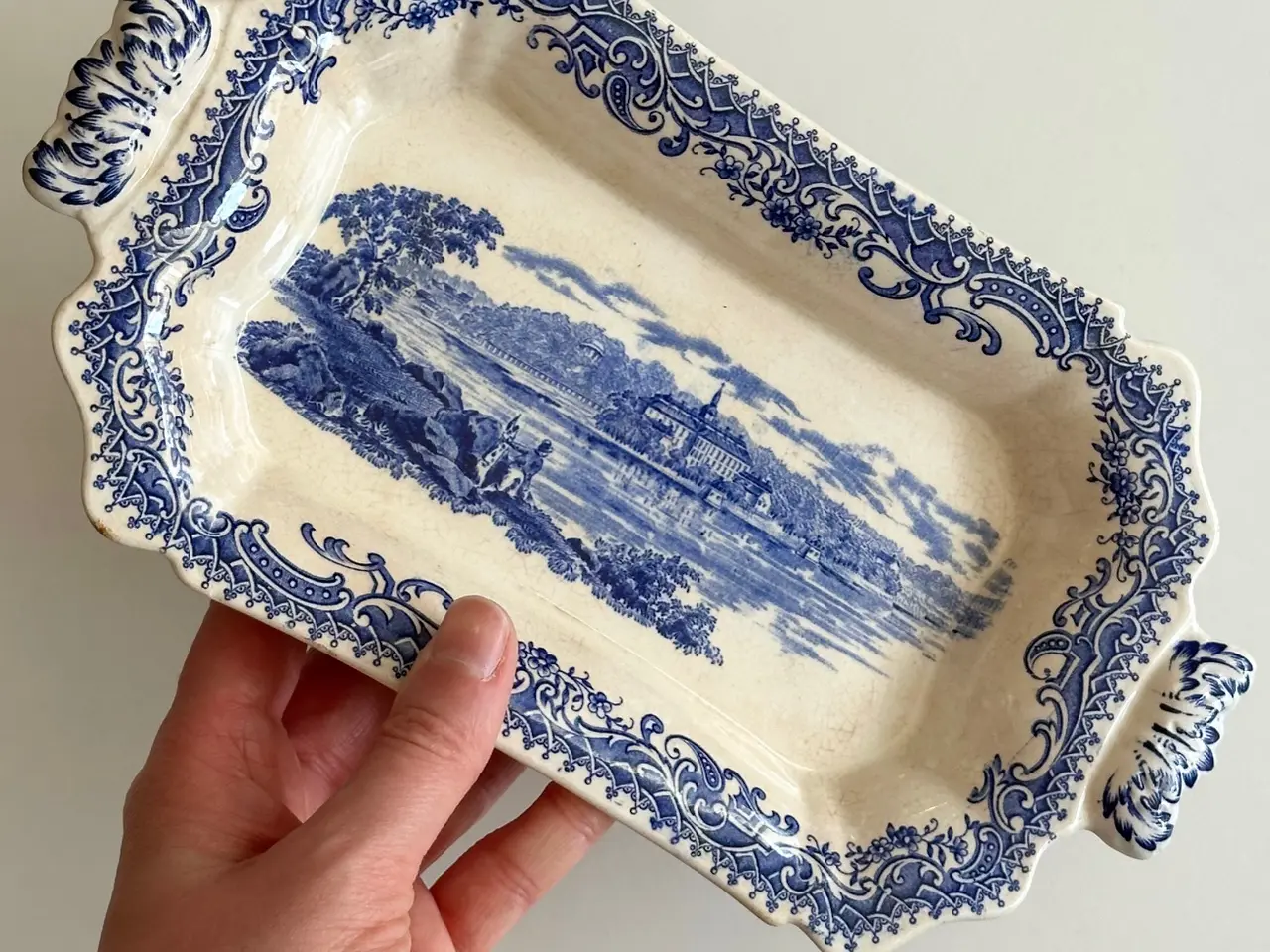 Billede 3 - Lille fad, Rørstrand, Svenska Slott