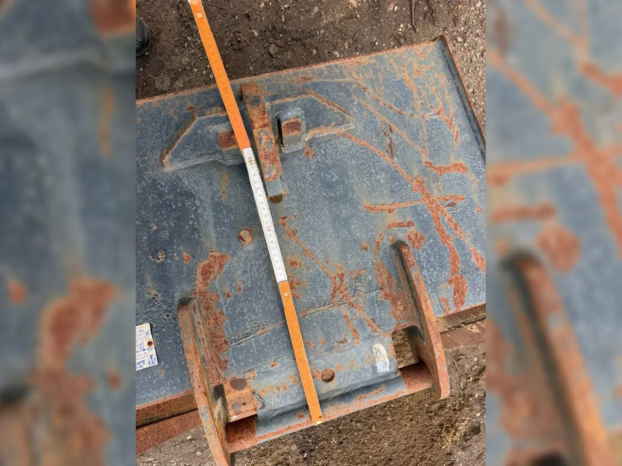 Billede 8 - - - - 80 cm bagskovl, har siddet på case 695