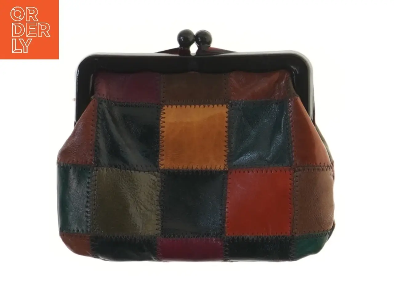 Billede 1 - Patchwork pung (str. 13,5x18 cm)