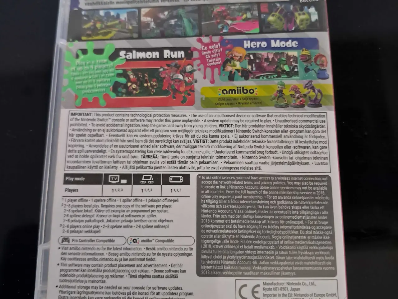 Billede 3 - Splatoon 2 nintendo switch
