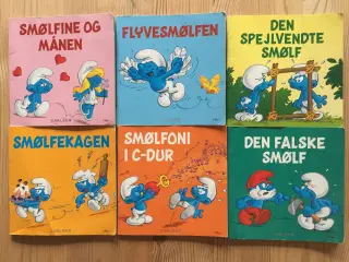 Smølferne, 6 minibøger + Smølfer i luften