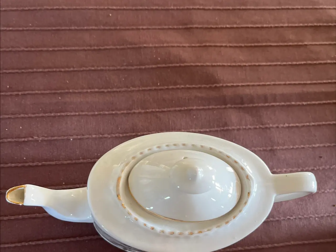 Billede 3 - Skøn engelsk vintage tekande – "A Present from Amb