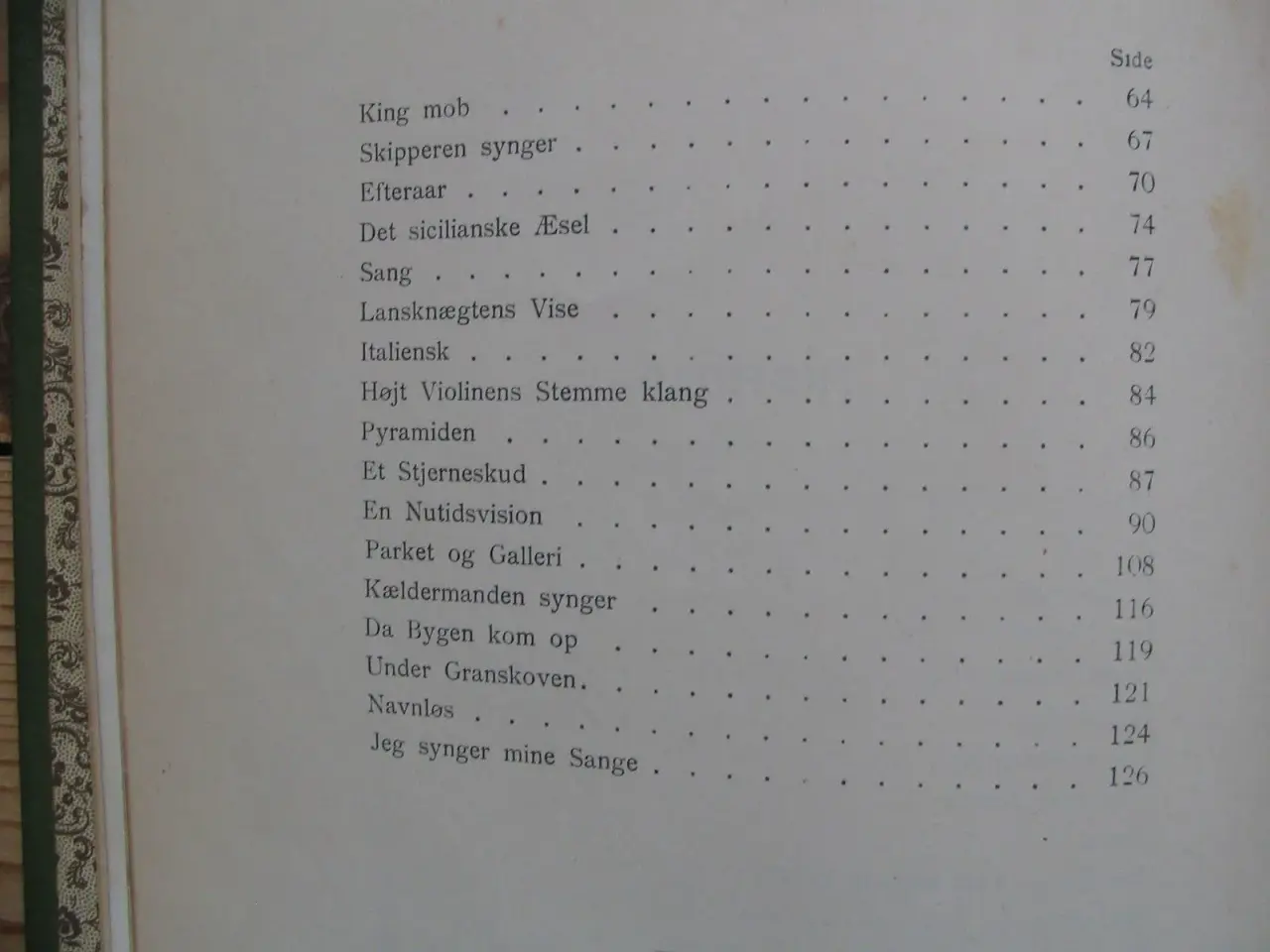 Billede 4 - Holger Drachmann. Digte fra 1896