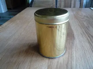 Retro honningdåse. metaldåse