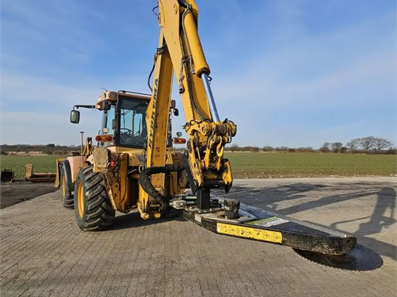 Billede 5 - Hydrema 926 D - included GreenTec LRS 2402 hegnsklipper / hedge cutting machine
