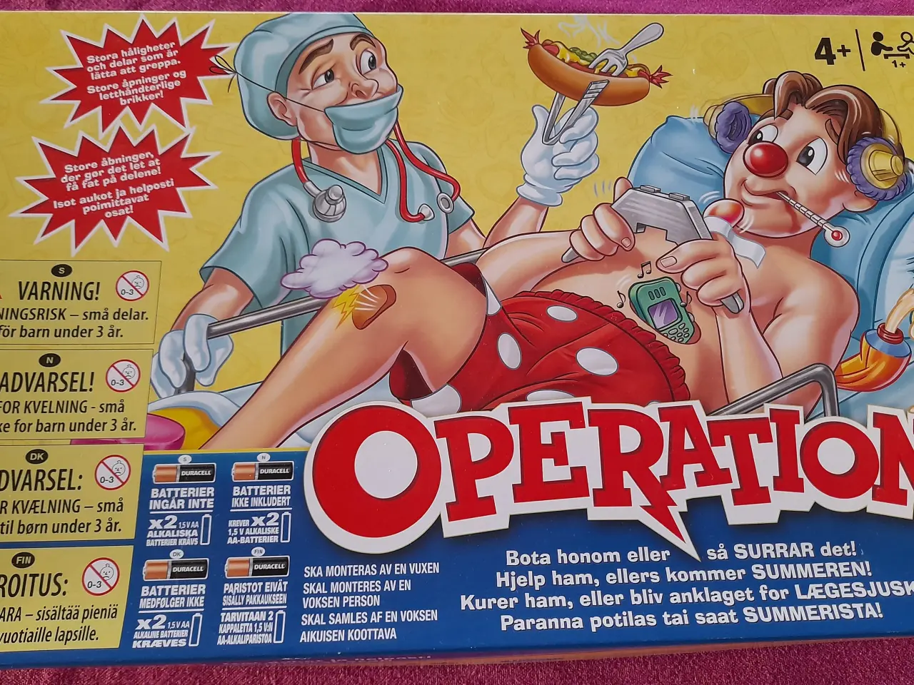 Billede 1 - Operationsspil (fra 4 år).