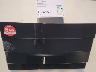 Emhætte 80cm hvid Silverline