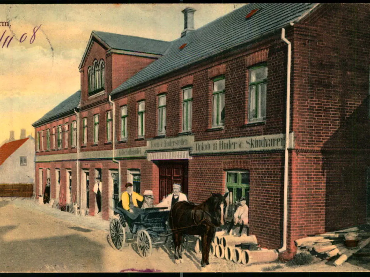 Billede 1 - Hjerm - Korn og Foderstof - Peter Bertelsen u/n - Brugt