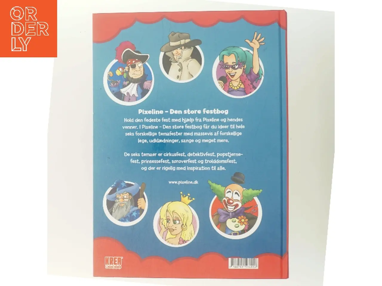 Billede 3 - Pixeline - den store festbog af Bende Ingvorsen (Bog)