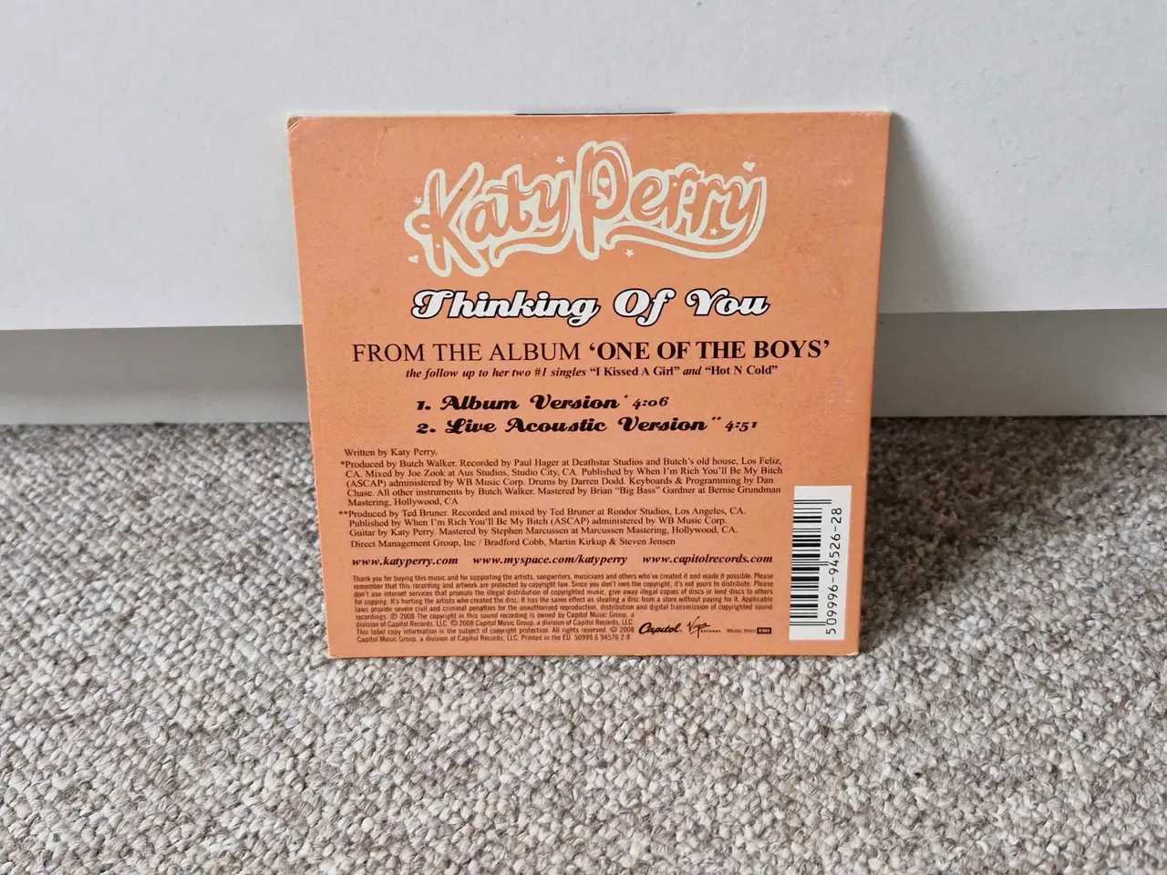 Billede 2 - Katy Perry - Thinking Of You (Single)