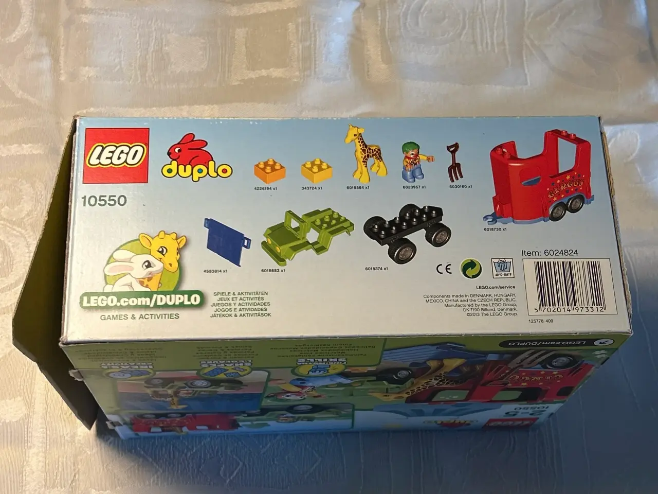 Billede 2 - Lego duplo 10550 cirkustransport