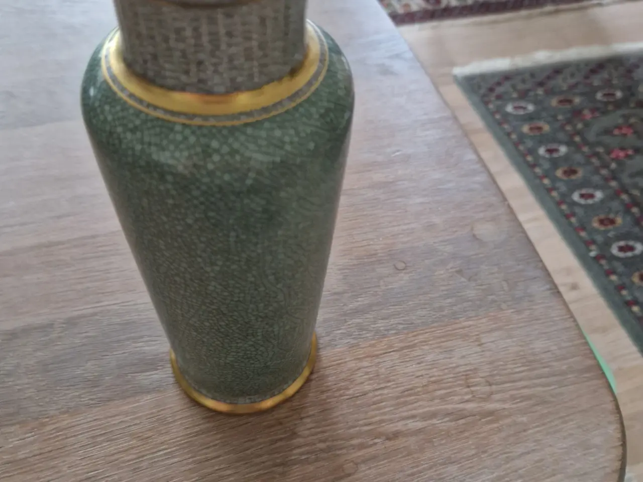 Billede 1 - Krakele porcelænsvase fra Royal Copenhagen