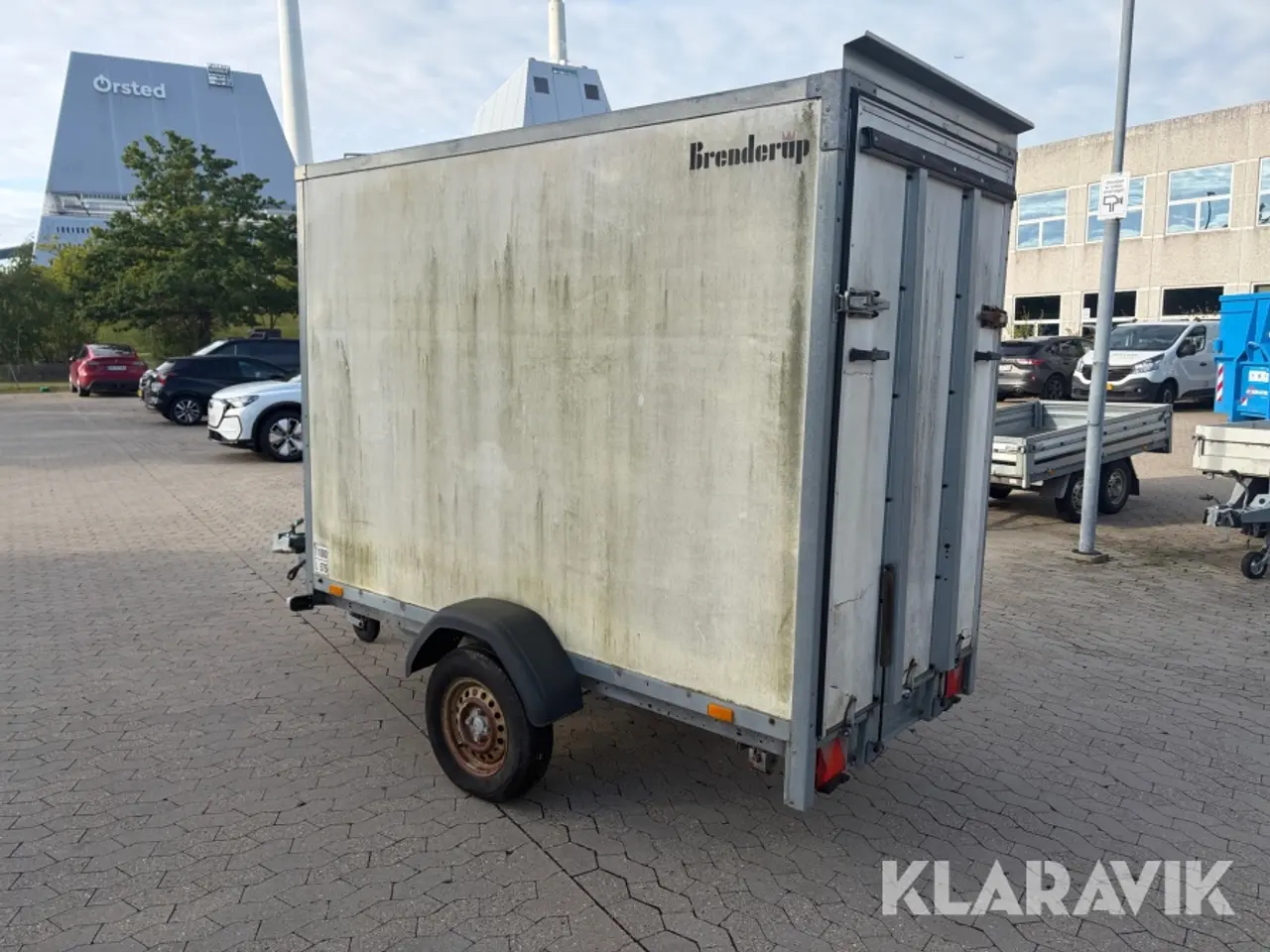 Billede 2 - Lukket kassetrailer Brenderup E8