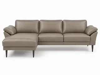 Thyregod Chaiselong Lædersofa Venstrevendt