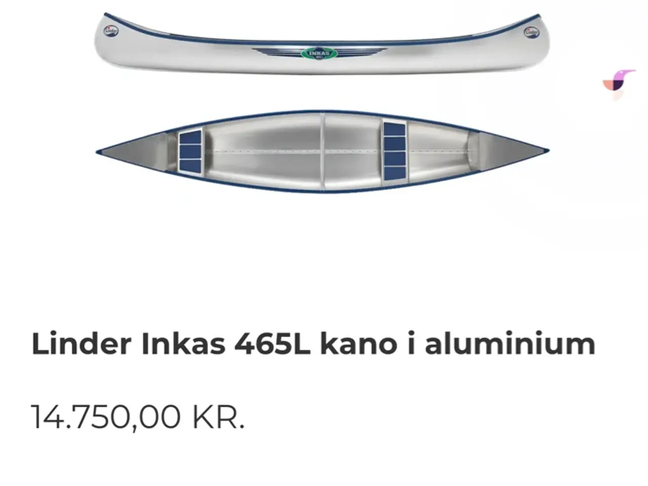 Billede 1 - Alu kano