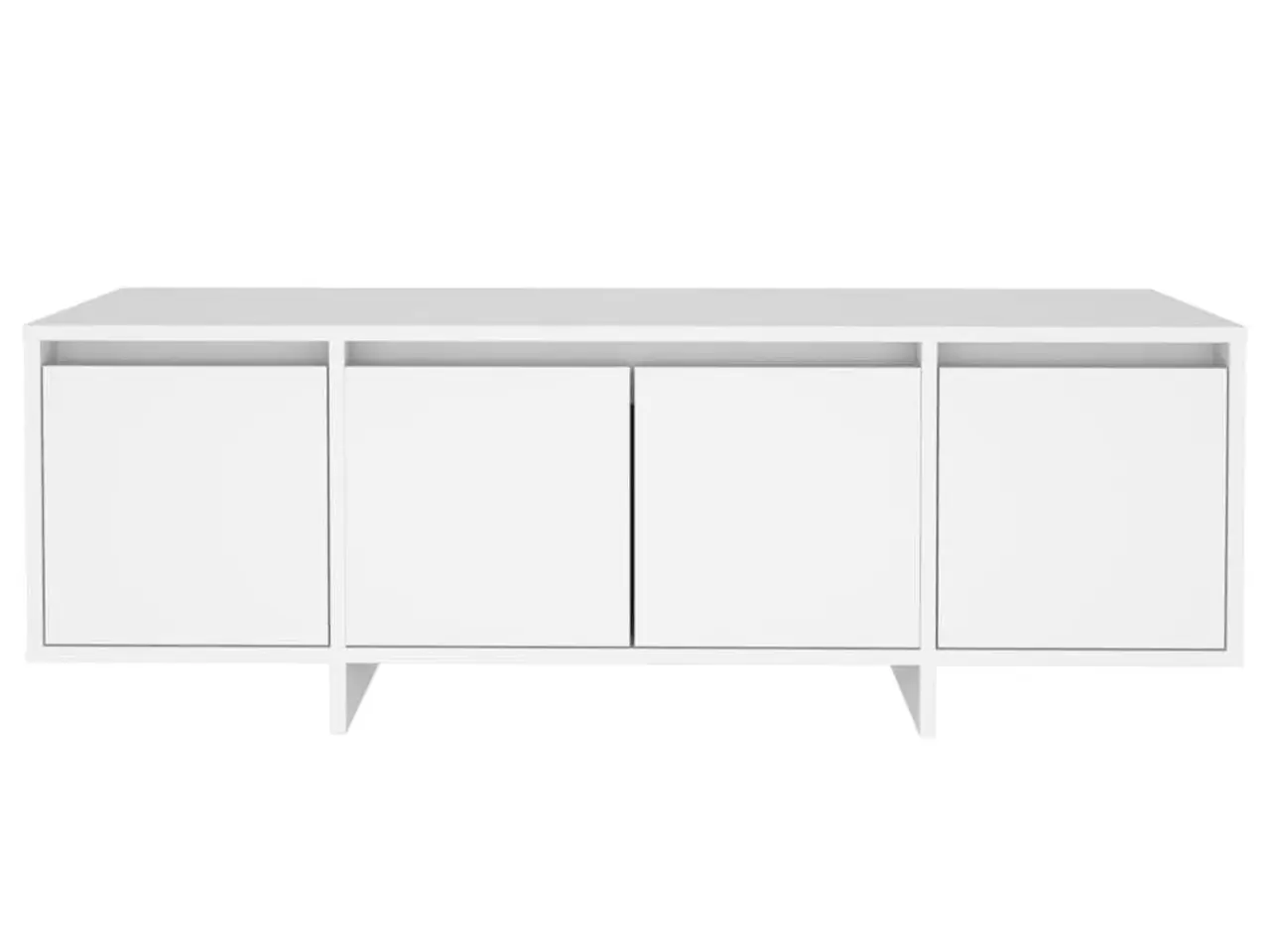 Billede 6 - Tv-bord 120x30x40,5 cm konstrueret træ hvid