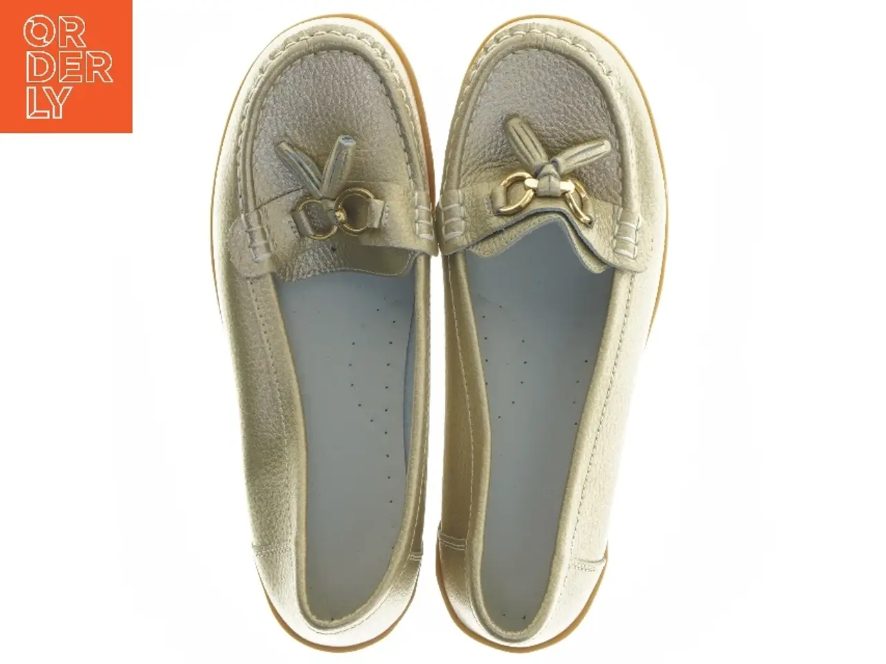 Billede 5 - Guld loafers i størrelse 41 (str. 41 )