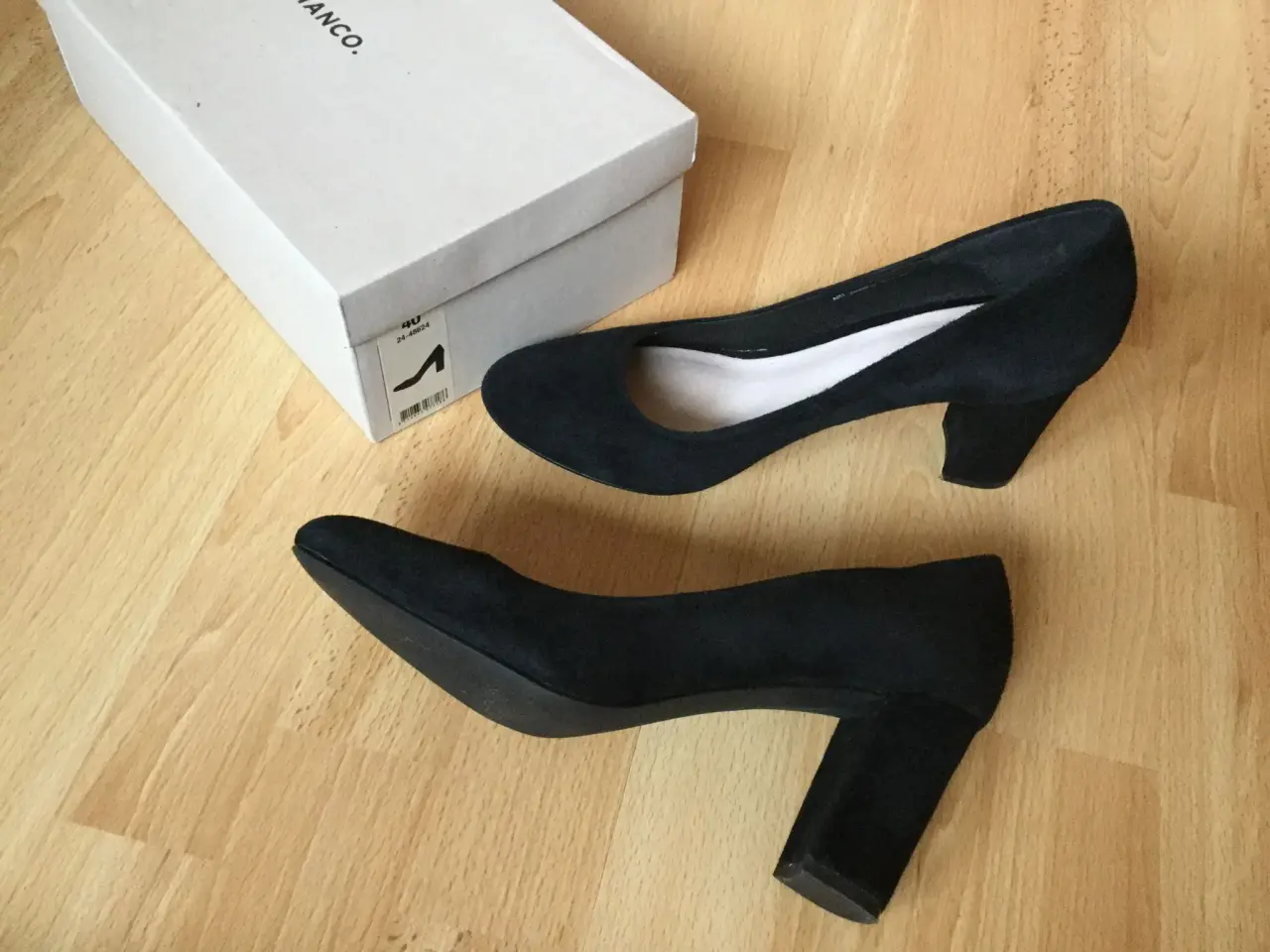 Billede 8 - BIANCO Lædersko / Pumps str. 40