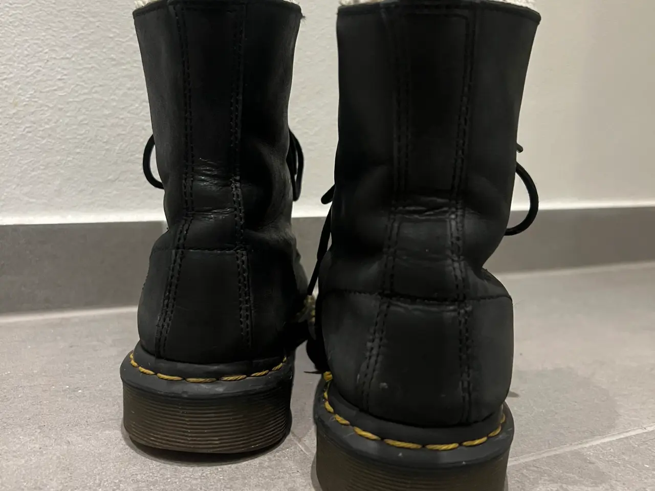 Billede 9 - Dr. Martens støvler 38 sort læder foret