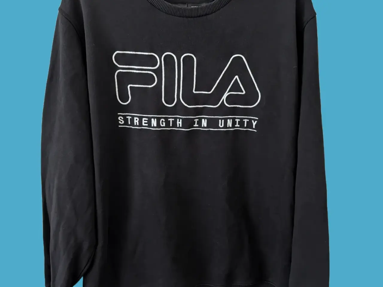 Billede 2 - Fila x Weekday Sort STRENGTH IΝ UNITΥ Sweatshirt