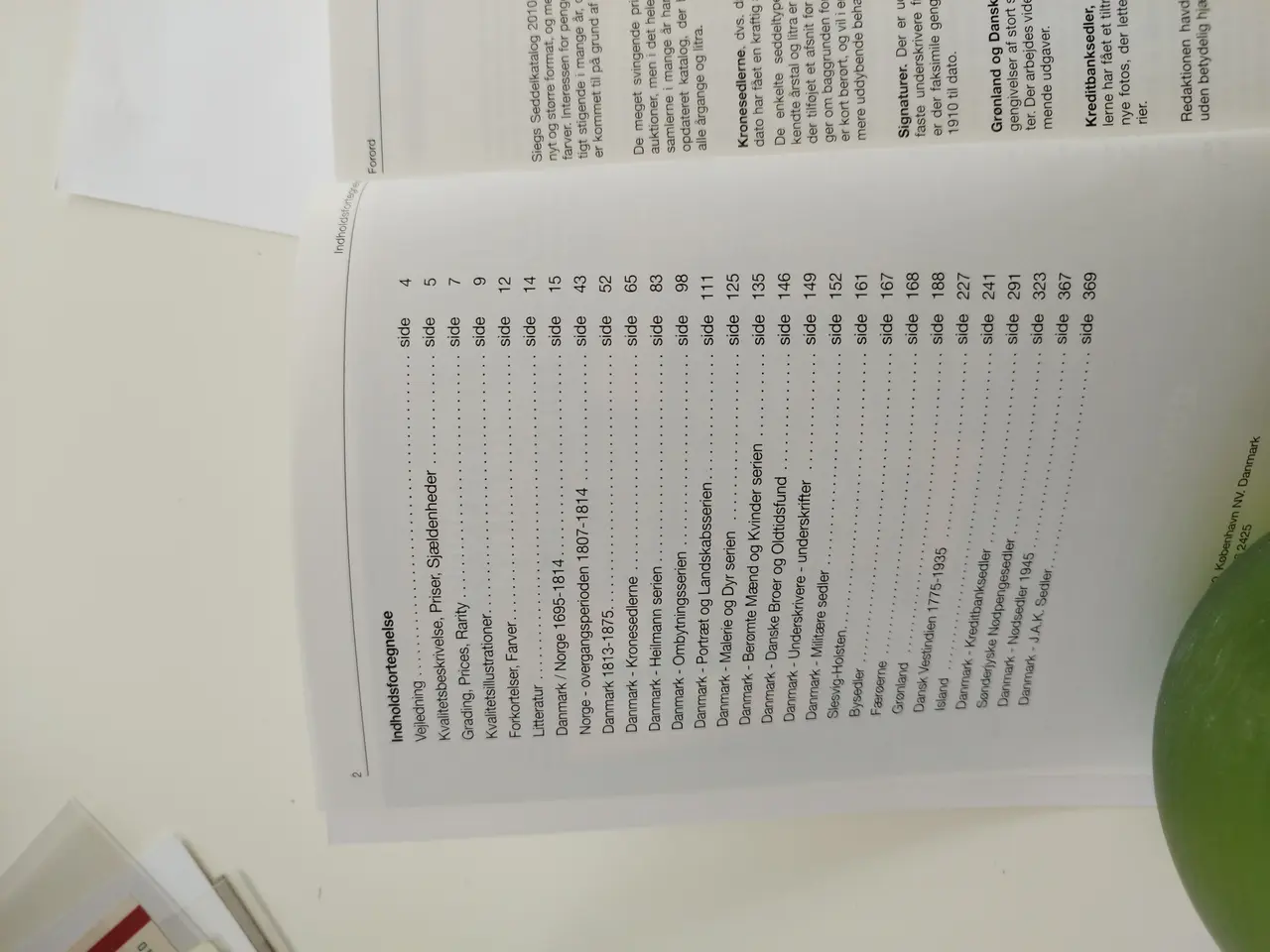 Billede 2 - Siegs Seddelkatalog Danmark 1695-2009