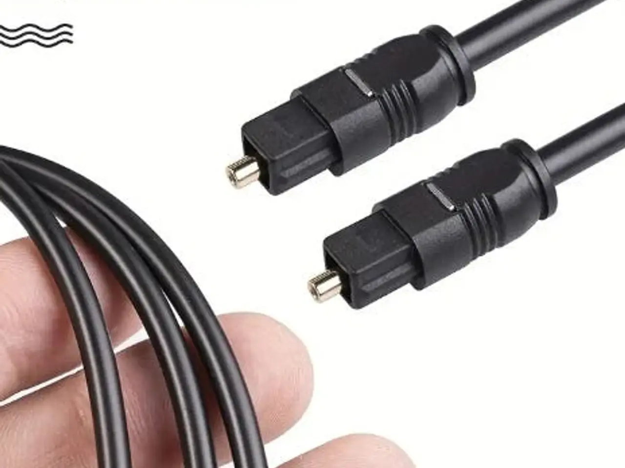 Billede 1 - Optisk toslink Digital kabel - 0,5m