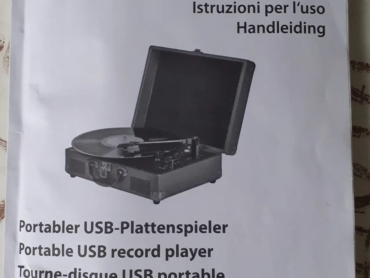 Billede 1 - LP-afspiller