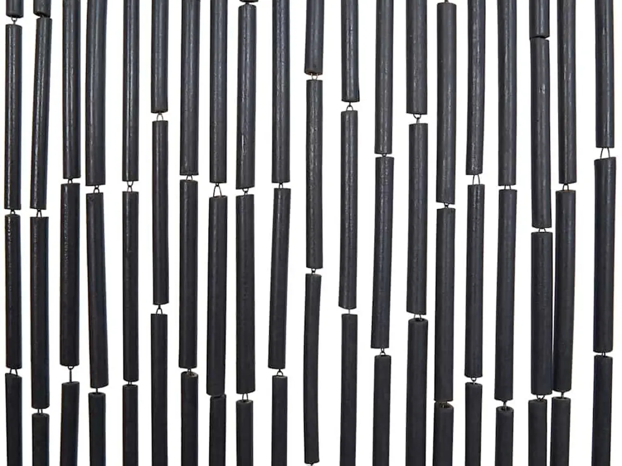 Billede 6 - Insektgardin til døren 90x220 cm bambus mørkegrå