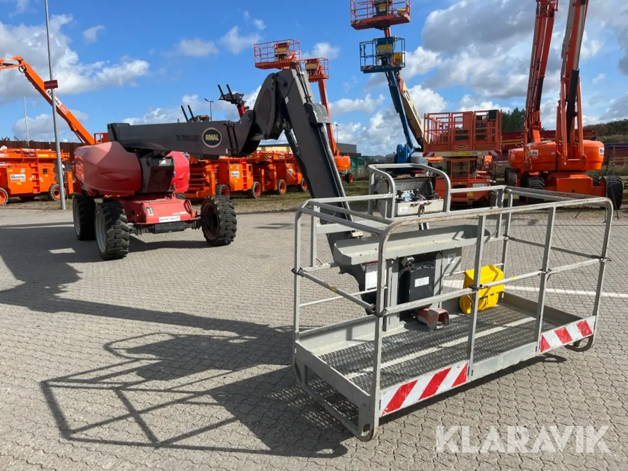 Billede 2 - Bomlift Manitou 280TJ 28meter