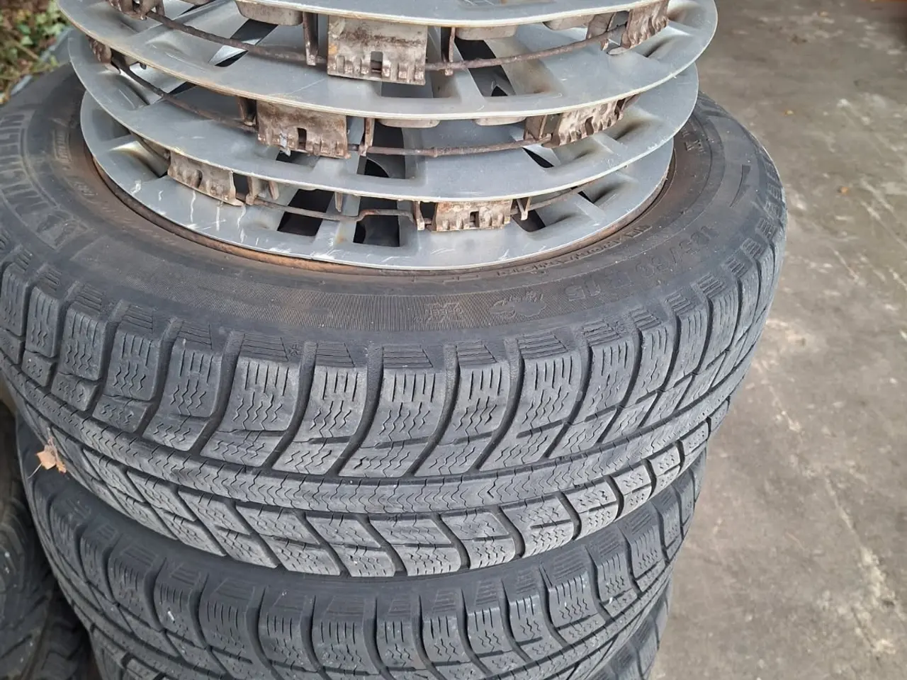 Billede 1 - 4 stk. vinterhjul til Opel Corsa