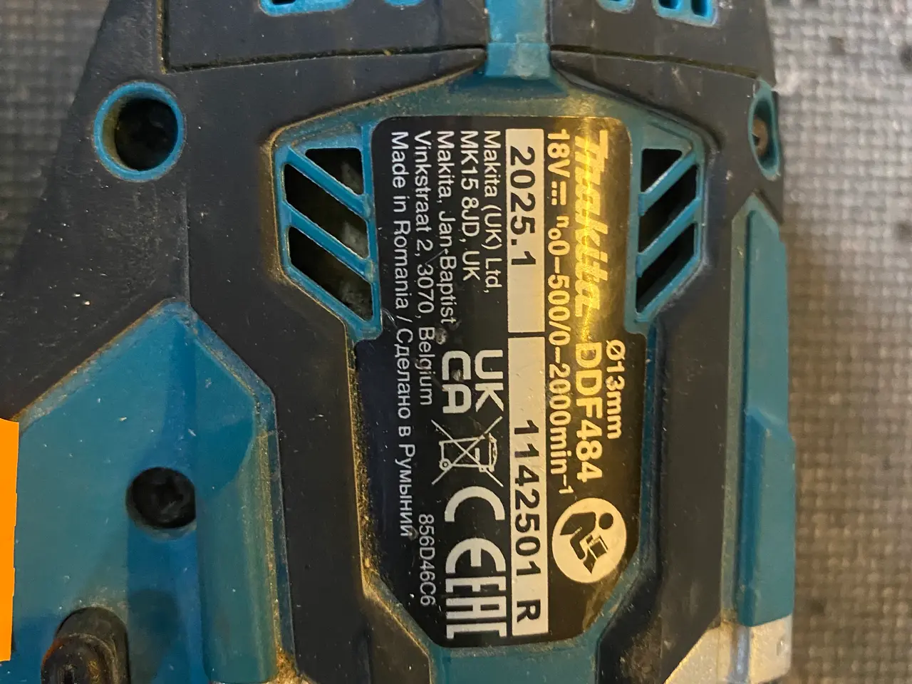 Billede 2 - Skruemaskine MAKITA DDF484