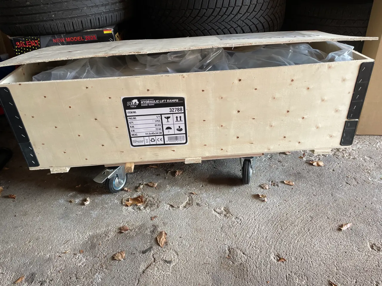 Billede 11 - Køb PELA Hydrauliske hjulramper, 1500 kg