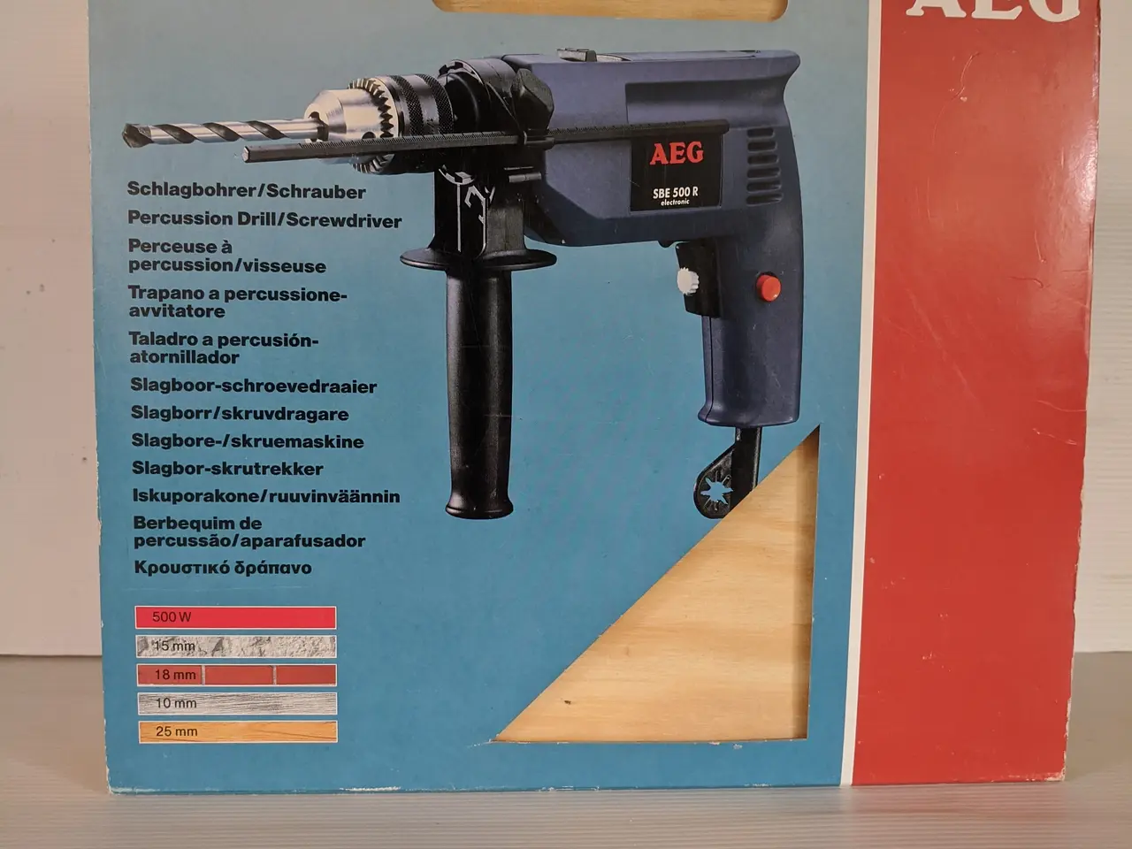 Billede 1 - AEG slagboremaskine SBE 500 R