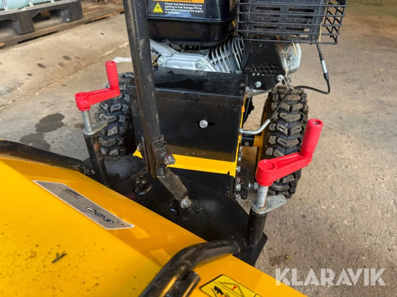 Billede 11 - Fejemaskine GMZ Loncin motor 4 takt.
